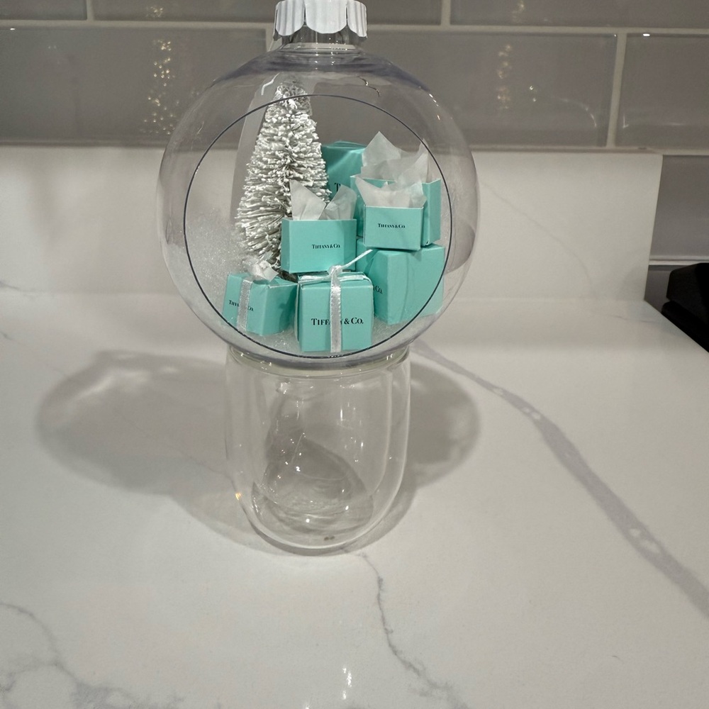 Holiday Ornament with Tree and Gift Boxes